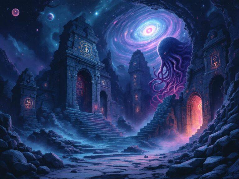 Atrapado por la febril y oscura influencia de los mitos de Cthulhu