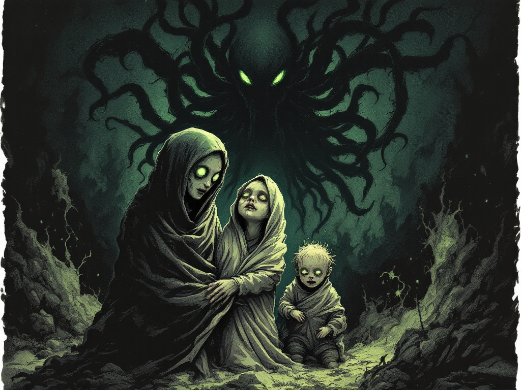 Rodeado de virus y leyendo a Lovecraft